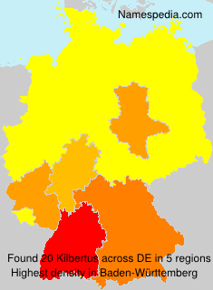 Surname Kilbertus in Germany Surname Kilbertus in Germany
