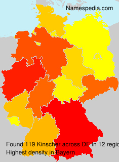 Surname Kinscher in Germany Surname Kinscher in Germany