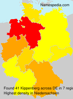 Surname Kippenberg in Germany Surname Kippenberg in Germany