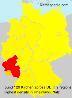 Surname Kirchen in Germany Surname Kirchen in Germany