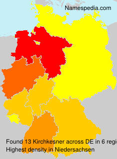 Surname Kirchkesner in Germany Surname Kirchkesner in Germany