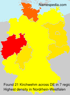 Surname Kirchwehm in Germany Surname Kirchwehm in Germany