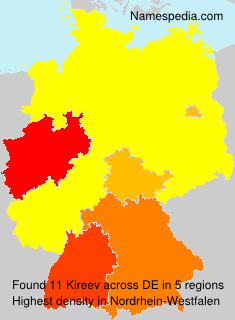 Surname Kireev in Germany Surname Kireev in Germany