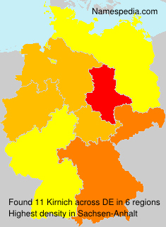 Surname Kirnich in Germany Surname Kirnich in Germany