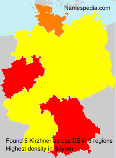 Surname Kirzhner in Germany Surname Kirzhner in Germany