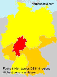 Surname Kleh in Germany Surname Kleh in Germany