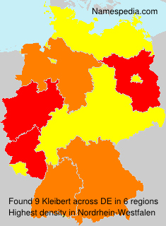 Surname Kleibert in Germany Surname Kleibert in Germany