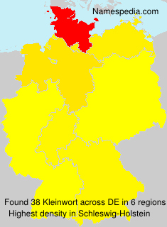 Surname Kleinwort in Germany Surname Kleinwort in Germany