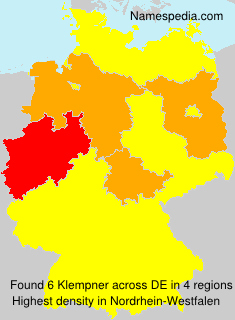 Surname Klempner in Germany Surname Klempner in Germany