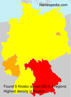 Surname Klosko in Germany Surname Klosko in Germany