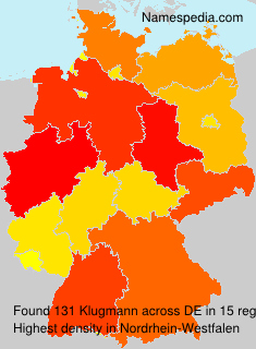 Surname Klugmann in Germany Surname Klugmann in Germany