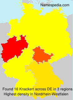Surname Knackert in Germany Surname Knackert in Germany
