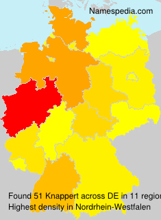 Surname Knappert in Germany Surname Knappert in Germany
