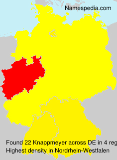 Surname Knappmeyer in Germany