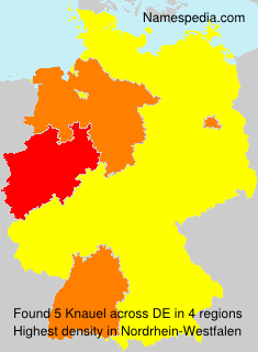 Surname Knauel in Germany Surname Knauel in Germany