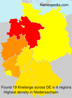 Surname Knelange in Germany Surname Knelange in Germany