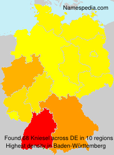 Surname Kniesel in Germany Surname Kniesel in Germany
