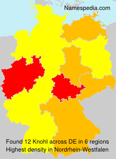 Surname Knohl in Germany Surname Knohl in Germany