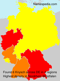 Surname Knysch in Germany Surname Knysch in Germany