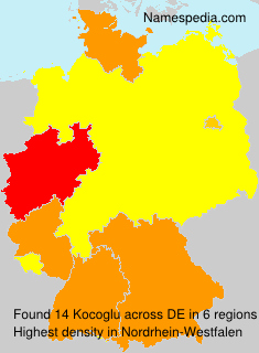Surname Kocoglu in Germany Surname Kocoglu in Germany