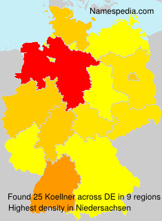 Surname Koellner in Germany Surname Koellner in Germany