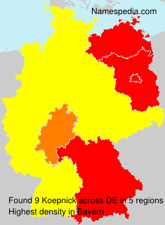 Surname Koepnick in Germany Surname Koepnick in Germany