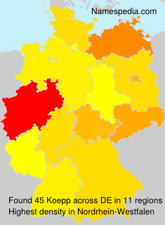 Surname Koepp in Germany Surname Koepp in Germany