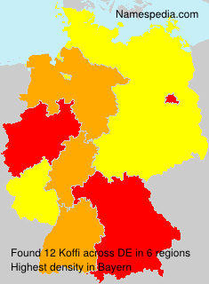 Surname Koffi in Germany Surname Koffi in Germany