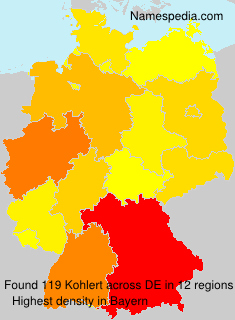 Surname Kohlert in Germany Surname Kohlert in Germany