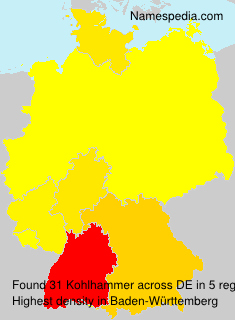 Surname Kohlhammer in Germany Surname Kohlhammer in Germany