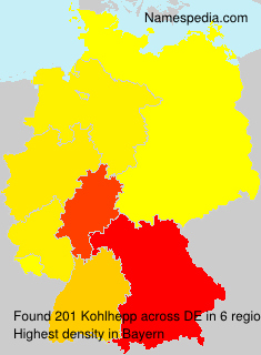 Surname Kohlhepp in Germany Surname Kohlhepp in Germany