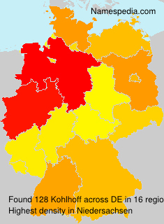 Surname Kohlhoff in Germany Surname Kohlhoff in Germany