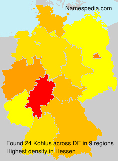 Surname Kohlus in Germany Surname Kohlus in Germany
