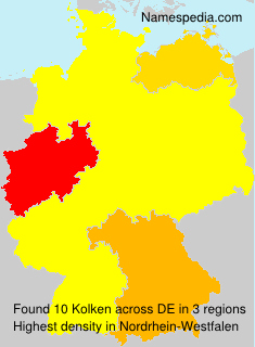 Surname Kolken in Germany Surname Kolken in Germany