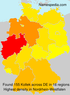 Surname Kollek in Germany Surname Kollek in Germany