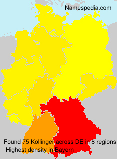Surname Kollinger in Germany Surname Kollinger in Germany