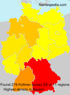 Surname Kollmer in Germany Surname Kollmer in Germany