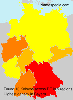 Surname Kolovos in Germany Surname Kolovos in Germany
