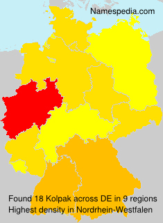 Surname Kolpak in Germany Surname Kolpak in Germany