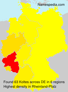 Surname Koltes in Germany Surname Koltes in Germany
