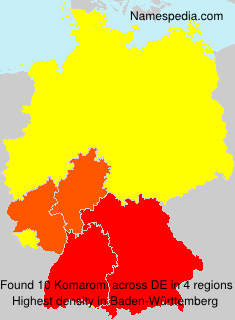 Surname Komaromi in Germany Surname Komaromi in Germany