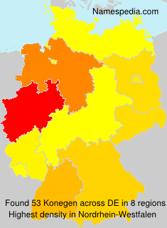 Surname Konegen in Germany Surname Konegen in Germany