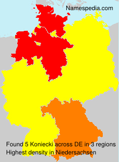 Surname Koniecki in Germany Surname Koniecki in Germany