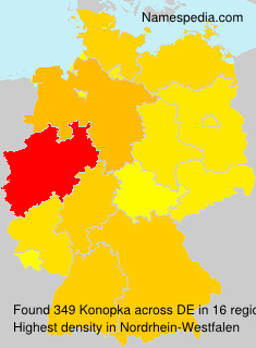 Surname Konopka in Germany Surname Konopka in Germany