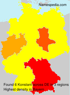 Surname Konstant in Germany Surname Konstant in Germany