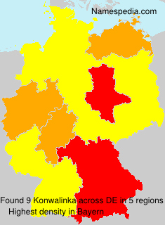 Surname Konwalinka in Germany Surname Konwalinka in Germany