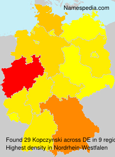 Surname Kopczynski in Germany Surname Kopczynski in Germany