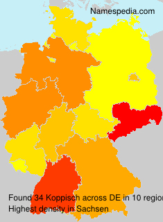Surname Koppisch in Germany Surname Koppisch in Germany