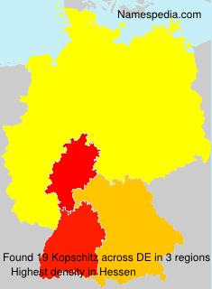 Surname Kopschitz in Germany Surname Kopschitz in Germany