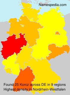 Surname Korcz in Germany Surname Korcz in Germany